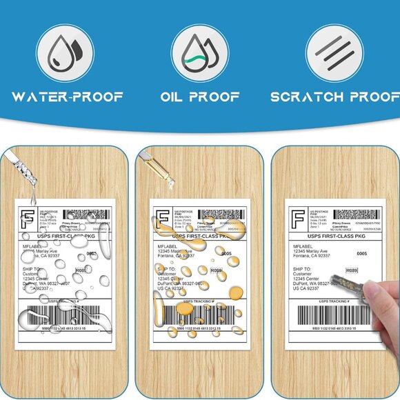 4000 Count Roll 4x6 Thermal Shipping Labels Standard Size- Brand New - Picture 5 of 5